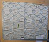 3 EV39 Scalamandre Circle Fret Cloud White Cream Jacquard Fretwork Lattice MSRP USD264/y 1.2y Minor Defect