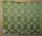 4 EV39 Scalamandre Circle Fret Absinthe Green Jacquard Fretwork Lattice MSRP USD264/y 1.2y