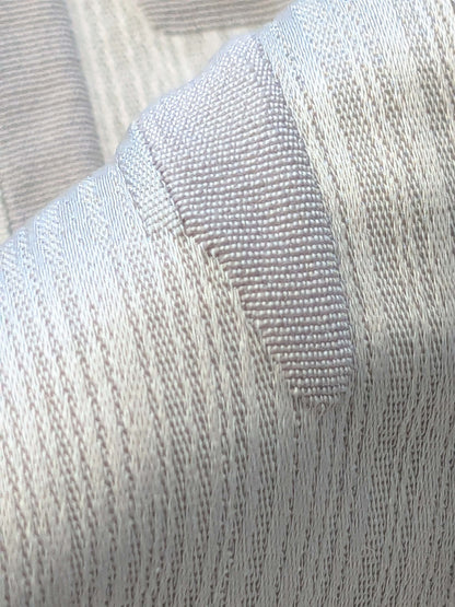 9 EV39 2.4y Scalamandre Tableau Glacier Gray Jacquard Geometric Graphic MSRP USD330/y