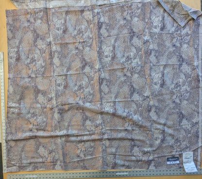 14 EV39 1.4y Scalamandre Old World Weavers Luminescence Amethyst Large Jacquard Abstract Gray MSRP USD 452/y