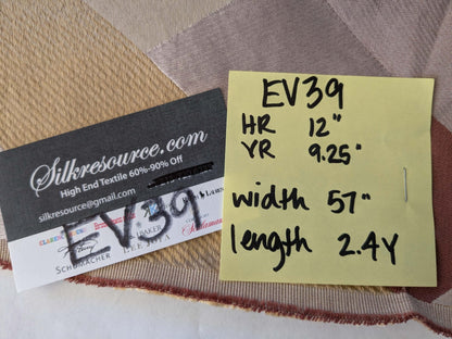 16 EV39 Scalamandre 2.4y Lelievre Paris M1 Poudre White Yellow Diamond Geometric Jacquard MSRP USD 500+/y