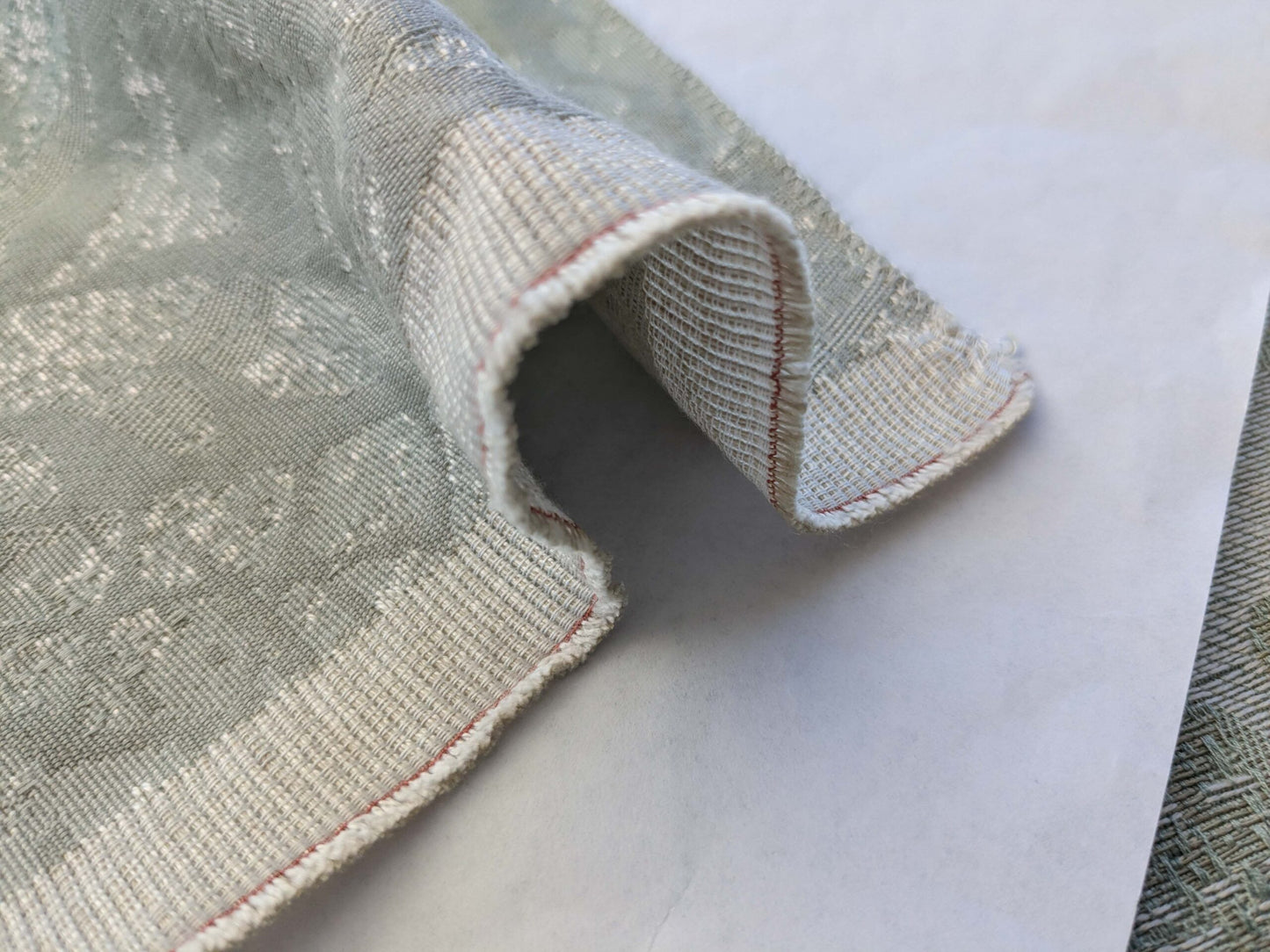 7 EV40 32" x 57 wide Scalamandre Gray Damask Medallion Renaissance