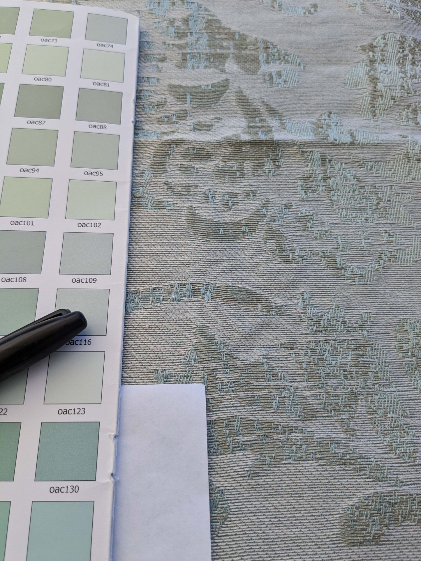 7 EV40 32" x 57 wide Scalamandre Gray Damask Medallion Renaissance