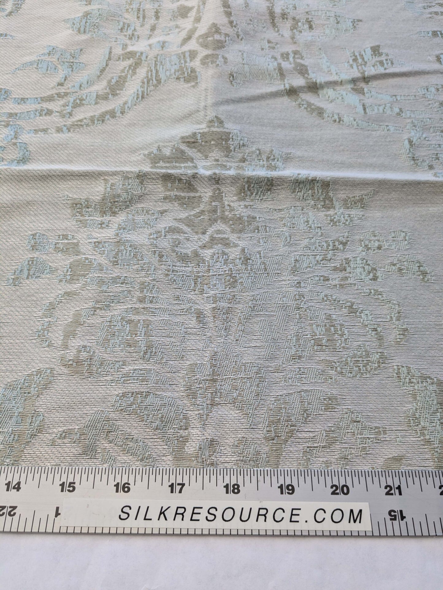 7 EV40 32" x 57 wide Scalamandre Gray Damask Medallion Renaissance