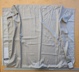 8 EV40 2.4y x 56"  Scalamandre Astro Champagne Viscose Solid Gray