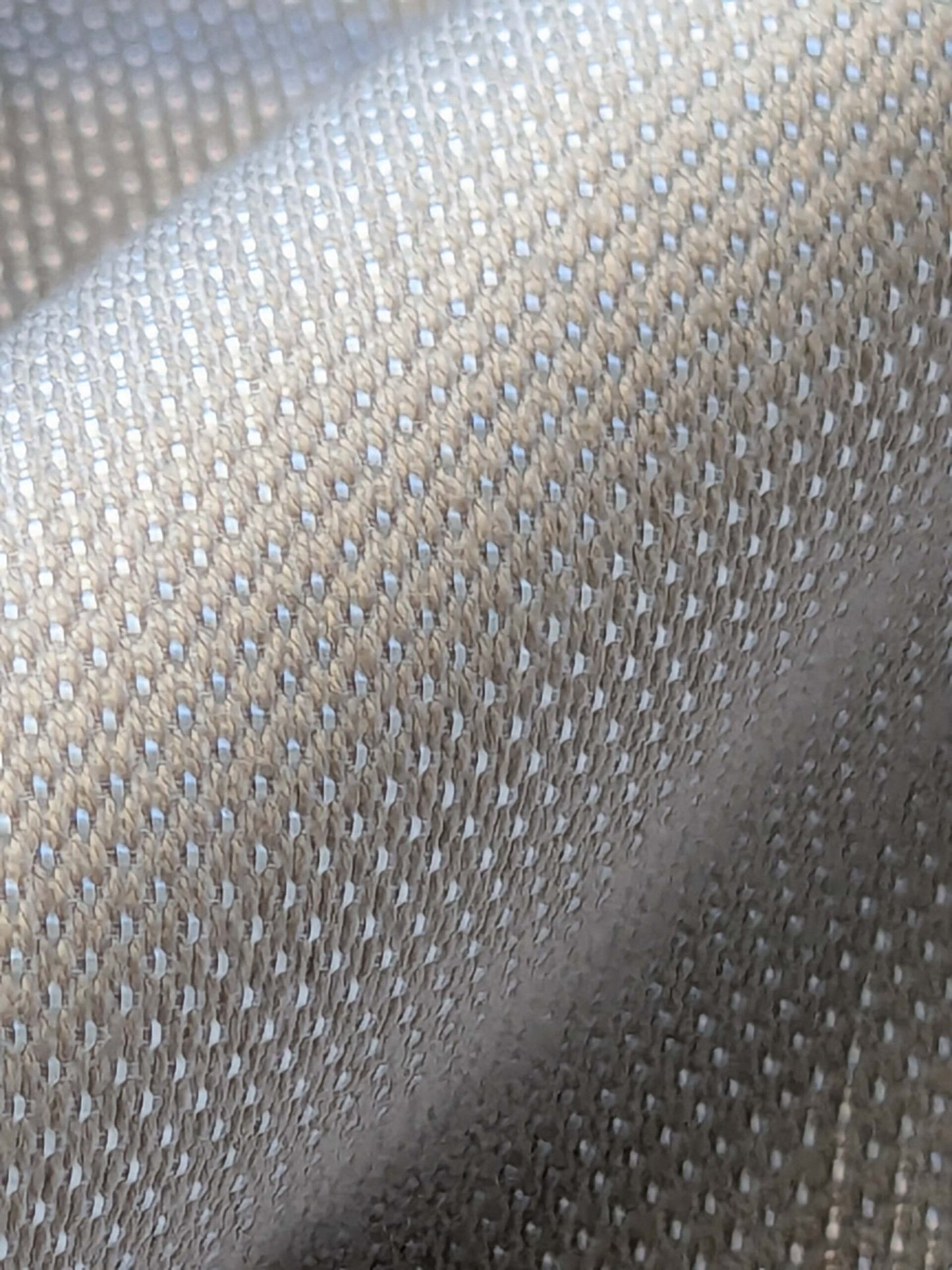 8 EV40 2.4y x 56"  Scalamandre Astro Champagne Viscose Solid Gray