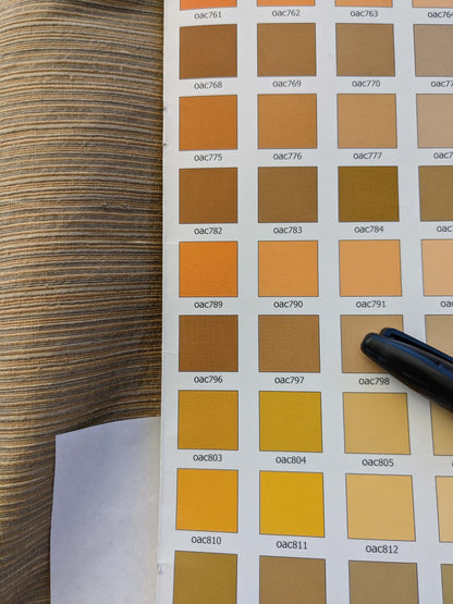 11 EV40 2.4yards x 53" Scalamandre Brown Strie Solid