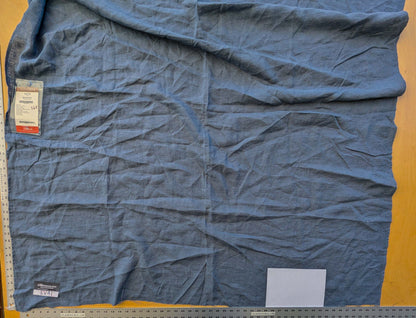 1 EV41 1.6yards x 54" Scalamandre Alhambra Nicos Sky Blue Sheers Linen Solid