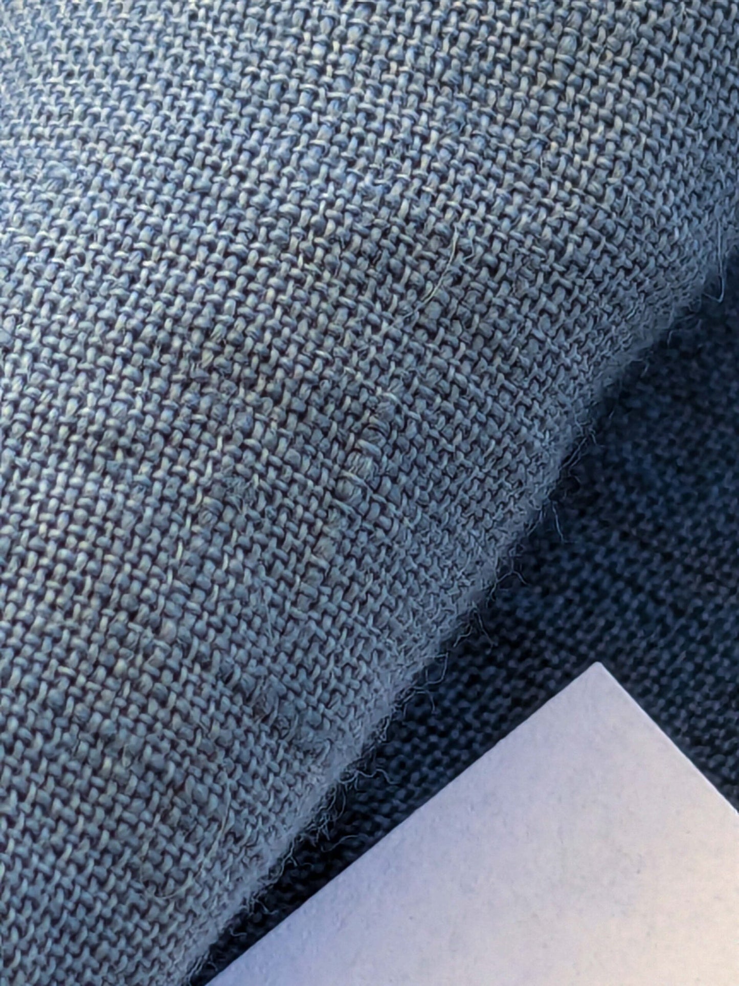 1 EV41 1.6yards x 54" Scalamandre Alhambra Nicos Sky Blue Sheers Linen Solid