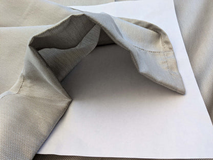 8 EV41 2.4yard x 52"w Scalamandre Solid Texture Gray Brown