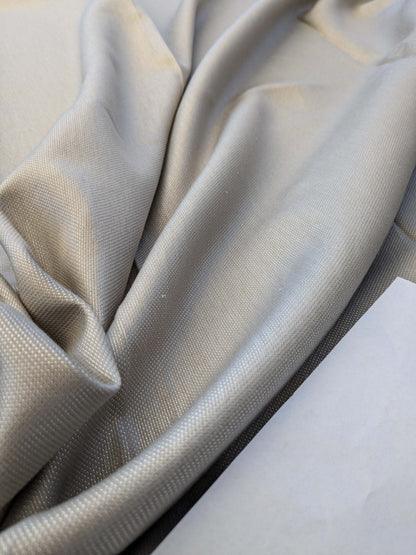 8 EV41 2.4yard x 52"w Scalamandre Solid Texture Gray Brown