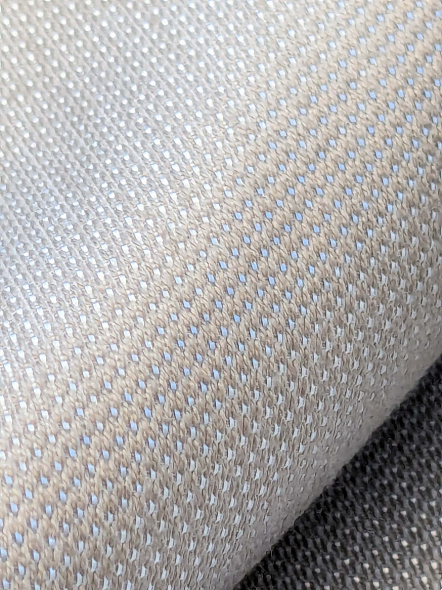 8 EV41 2.4yard x 52"w Scalamandre Solid Texture Gray Brown