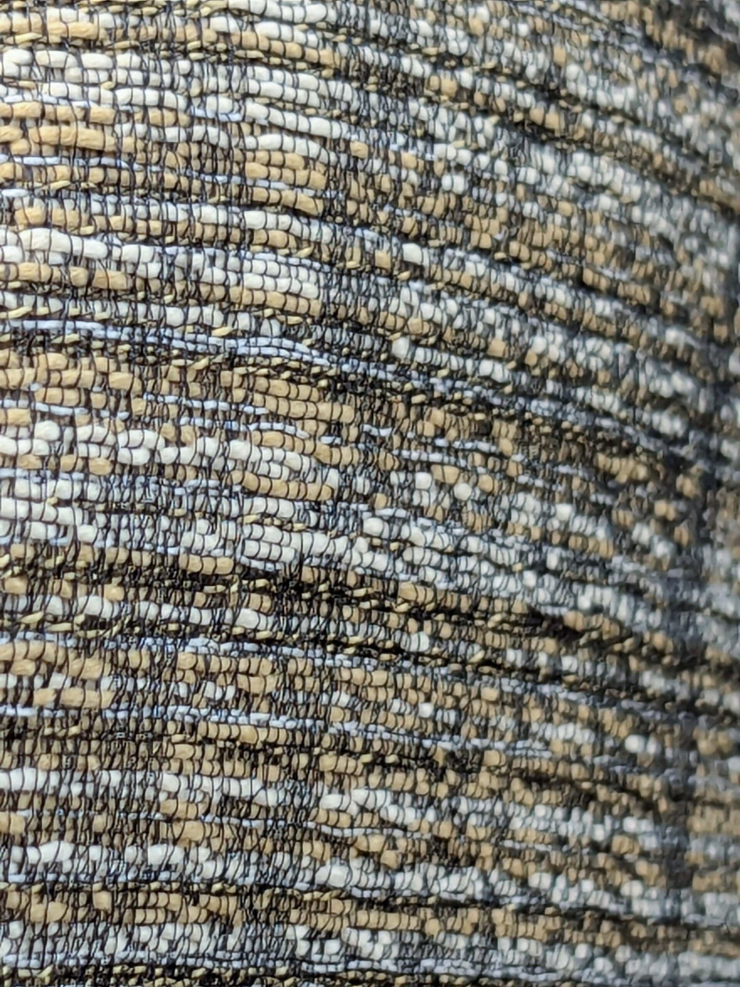 11 EV41 1.2yard x 63"w Scalamandre LeLievre Paris Briscola M1 Fumee Gray Solid Polyester MSRP 300+/y