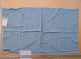 12 EV41 34"x 55" wide Scalamandre Marquie Strie Amure Blue Small Texture Dots MSRP USD 382/y