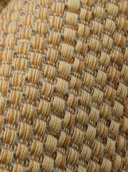 13 EV41 2.4y x 53" Scalamandre Tropez Saffron Brown Solid Texture Heavy MSRP USD 198/y