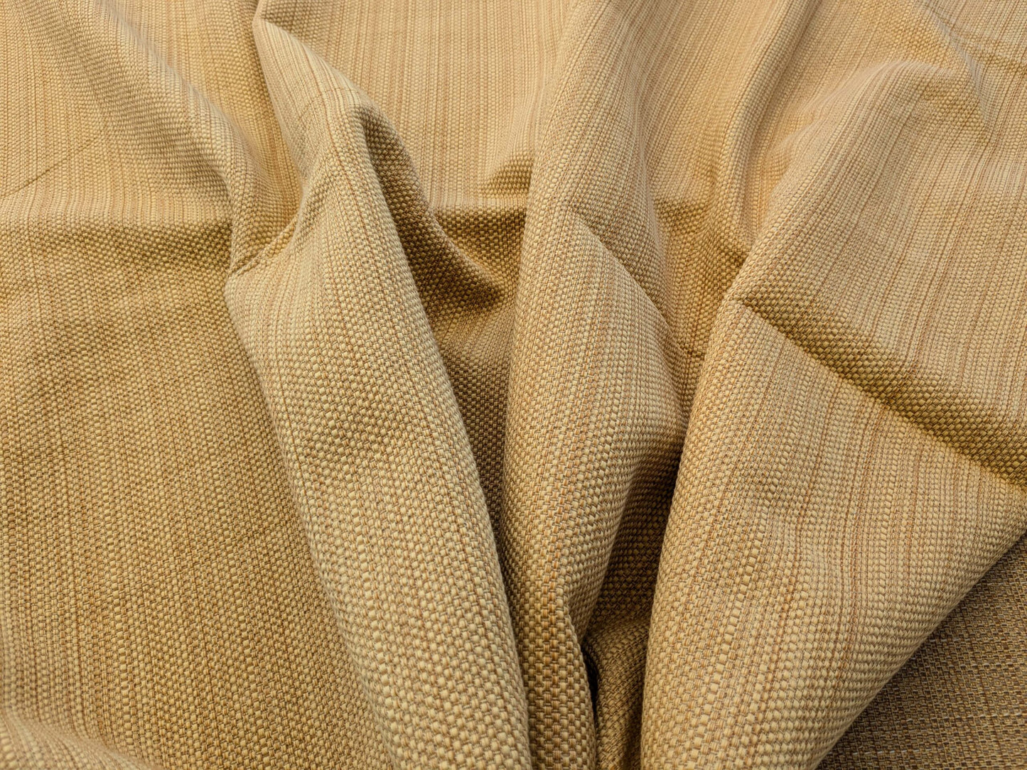 13 EV41 2.4y x 53" Scalamandre Tropez Saffron Brown Solid Texture Heavy MSRP USD 198/y