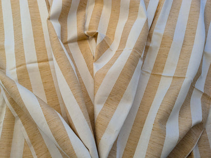 14 EV41 2.4y x 54"wide  Scalamandre Stripe Light Brown Beige