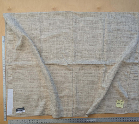 19 EV41 2.4 yards x 56"w Scalamandre Small Scale Texture Solid Cream Beige