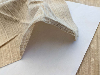 20 EV41 35" x 55"wide  Scalamandre Marquie Strie Beige Dots MSRP USD 382/y