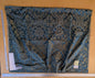 1 EV42 2.4Y x 50"w Scalamandre Lucia Gaufre Damask Blue Brown 100%silk Damask MSRP USD 384/Y