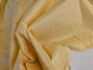 17 EV42 2.2y x 54"w Scalamandre Powers Court Lemon Yellow Silk Taffeta Strie MSRP USD 342/Y Faint Smudges