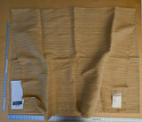 26 EV42 2.2y x 54" Scalamandre Herbeaux Straw Brown Strie Texture Silk Blend