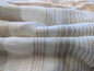 Scalamandre Stripe Sheer - Beige Cream
