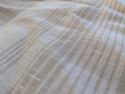 1 EV43 Sheers 30" x 51" wide Scalamandre Stripe Beige Cream Small Stain