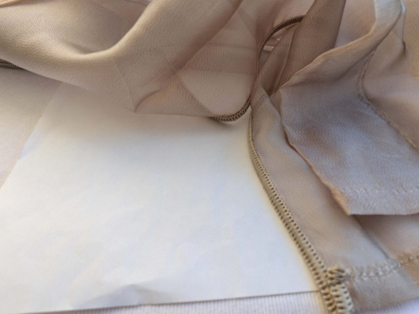 3 EV43 Sheers 2.4y x 138"wide  Scalamandre Swing Champagne Sheers Solid Texture Tan Mocha Light Brown MSRP USD370/y