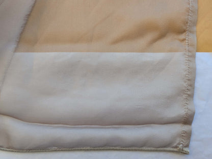 3 EV43 Sheers 2.4y x 138"wide  Scalamandre Swing Champagne Sheers Solid Texture Tan Mocha Light Brown MSRP USD370/y