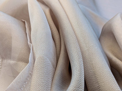 3 EV43 Sheers 2.4y x 138"wide  Scalamandre Swing Champagne Sheers Solid Texture Tan Mocha Light Brown MSRP USD370/y