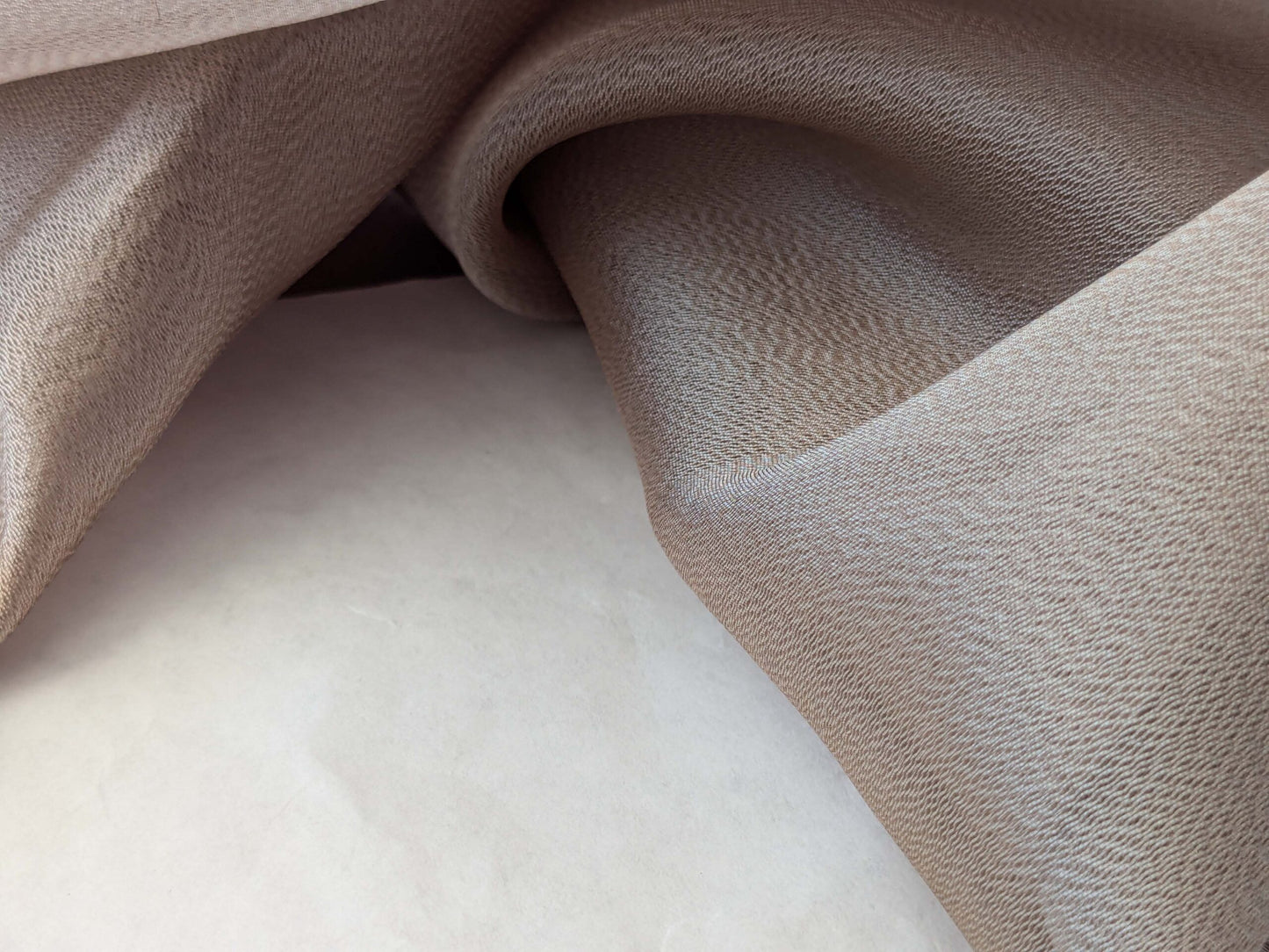 3 EV43 Sheers 2.4y x 138"wide  Scalamandre Swing Champagne Sheers Solid Texture Tan Mocha Light Brown MSRP USD370/y