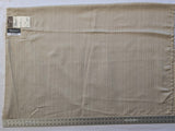 5 EV43 Sheers 1.3y x 126"wide Scalamandre Lelievre Paris Briscola M1 Marbre Beige Strie Texture Polyester MSRP USD 652/y