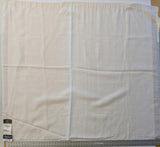 6 EV43 Sheers 1.2 x 63"w Scalamandre Lelievre Paris Briscola M1 Blanc Cream White Strie Texture Polyester MSRP USD 652/y