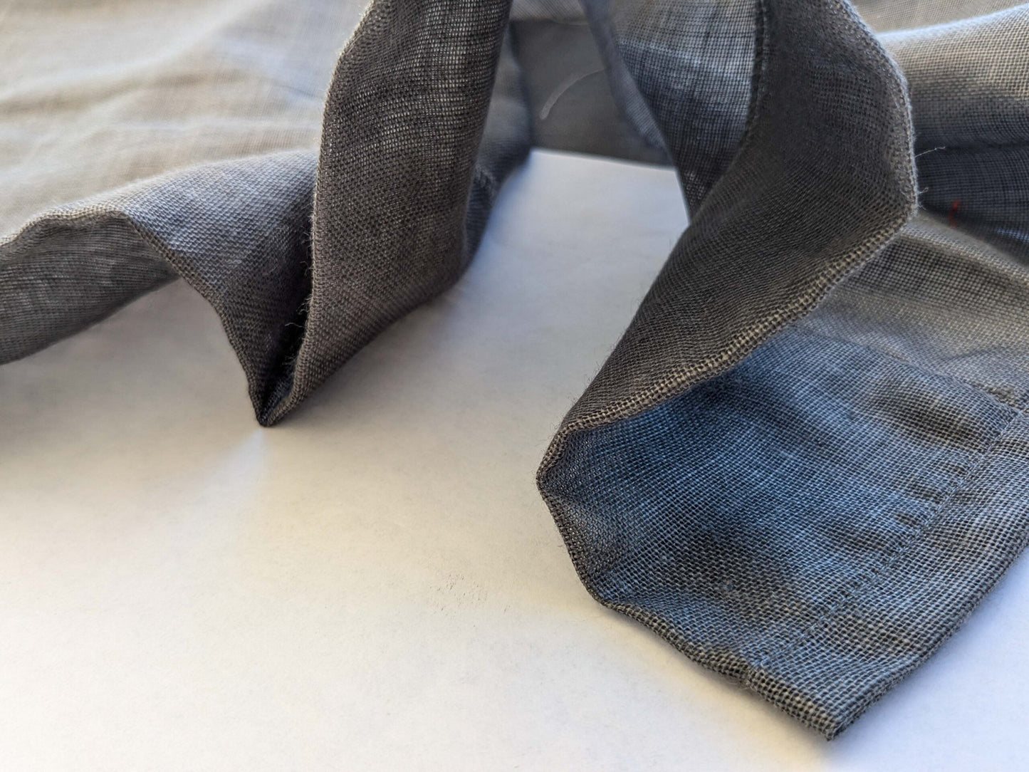 8 EV43 Sheers 2.4y x 56"w Scalamandre Casino Grey Memories of a Voyage to India Sheer Chintz Solid MSRP USD224/y