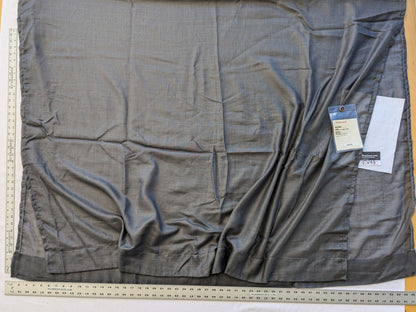 8 EV43 Sheers 2.4y x 56"w Scalamandre Casino Grey Memories of a Voyage to India Sheer Chintz Solid MSRP USD224/y