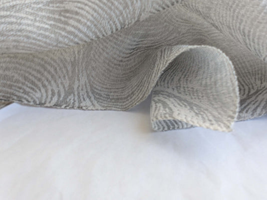 Scalamandre Rollingstone Sheer - Cloud Gray