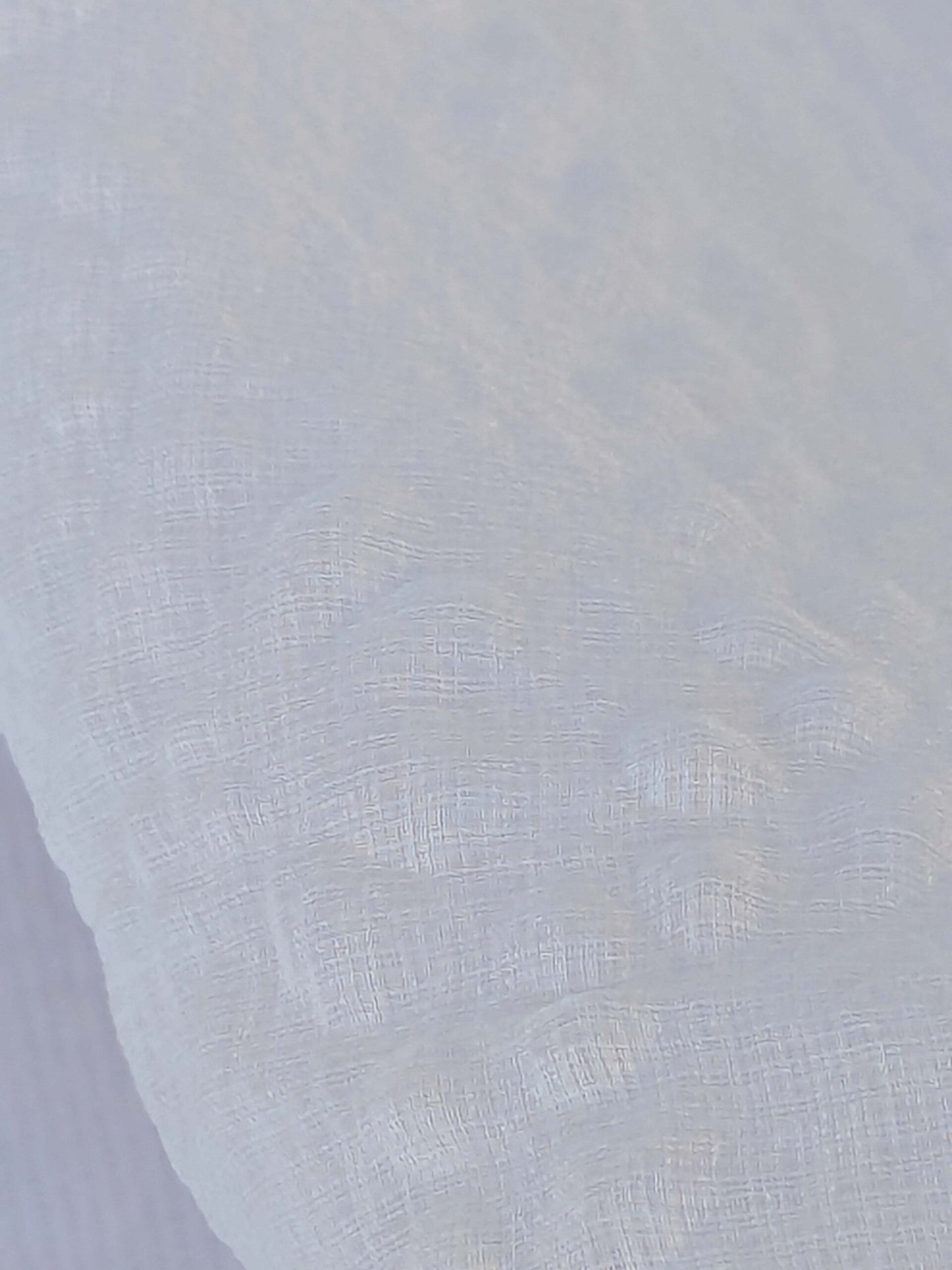 13 EV43 Sheers 2.4y x 57"w with Corner Cut Scalamandre Christian Fischbacher Orient Light Beige Gray Abstract Jacquard