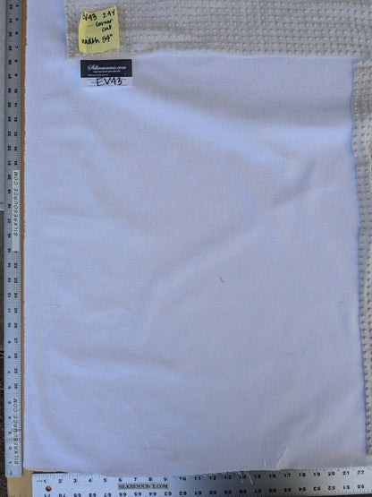 20 EV43 Sheers 2.4y x 54"w with Corner Cut Scalamandre Dot Small Scale Texture Beige