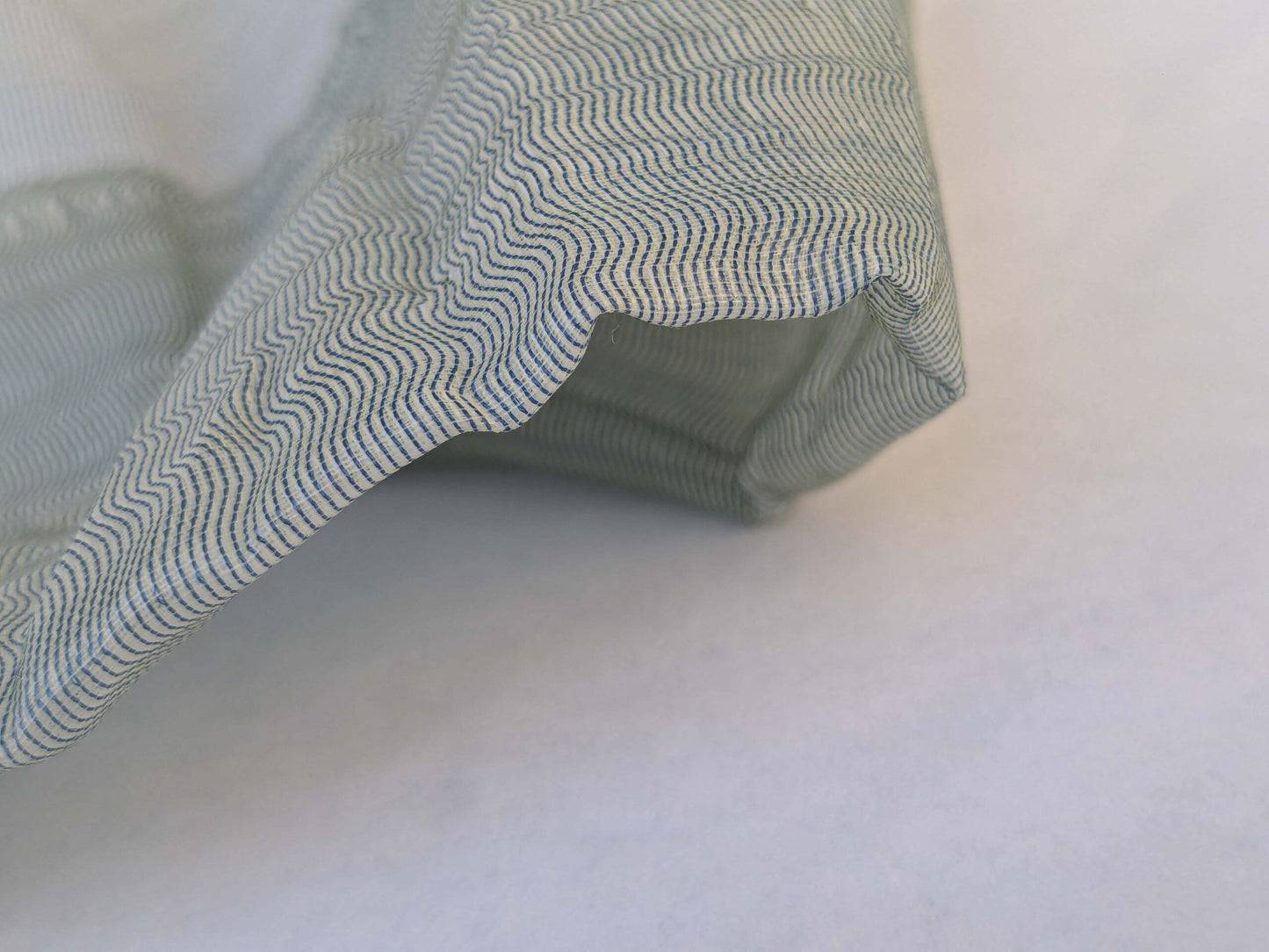 21 EV43 Sheers 2.4y x 56"w with Scalamandre Christian Fischbacher Aqua Verdigris Solid Polyester Gray