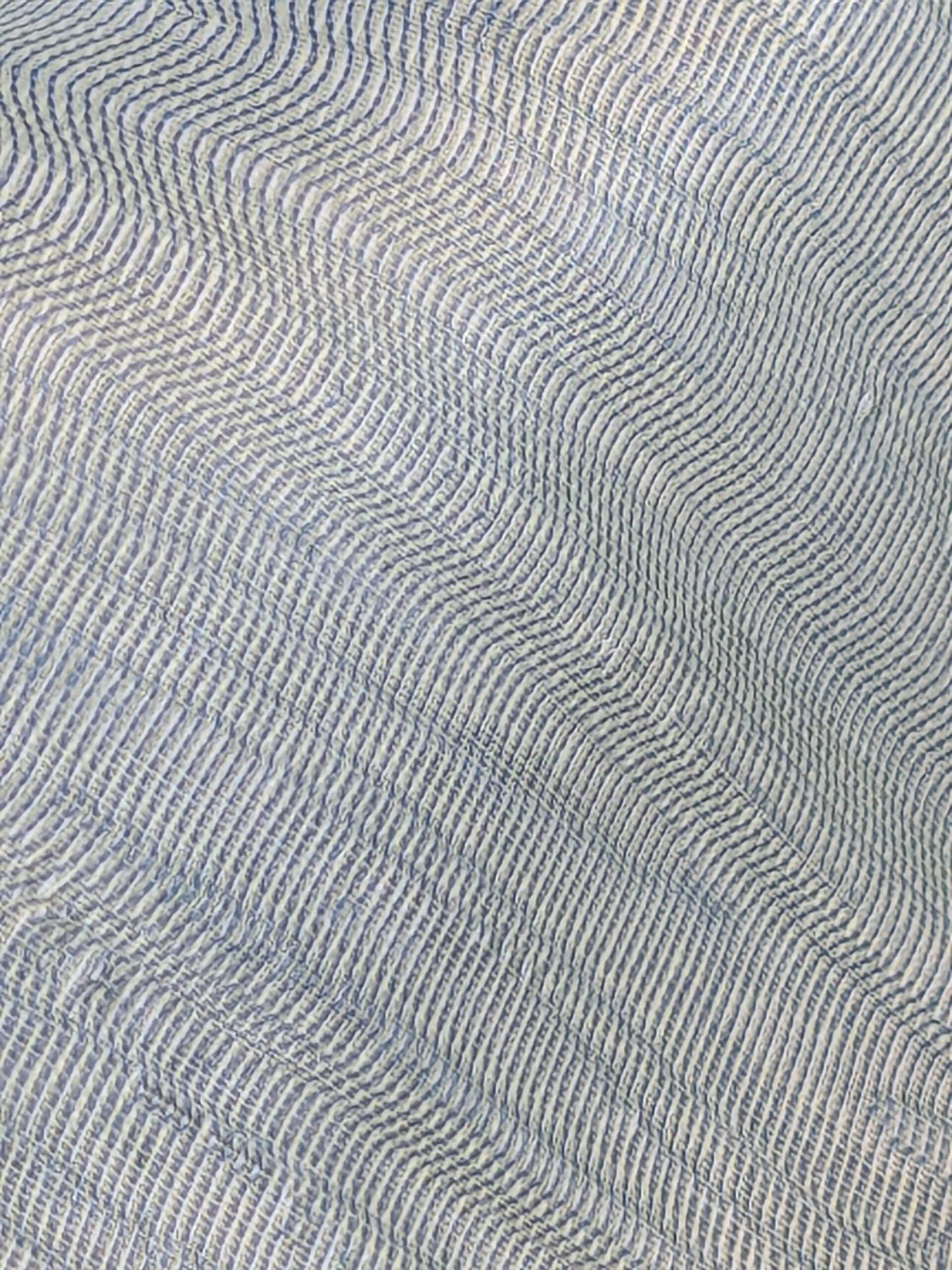 21 EV43 Sheers 2.4y x 56"w with Scalamandre Christian Fischbacher Aqua Verdigris Solid Polyester Gray