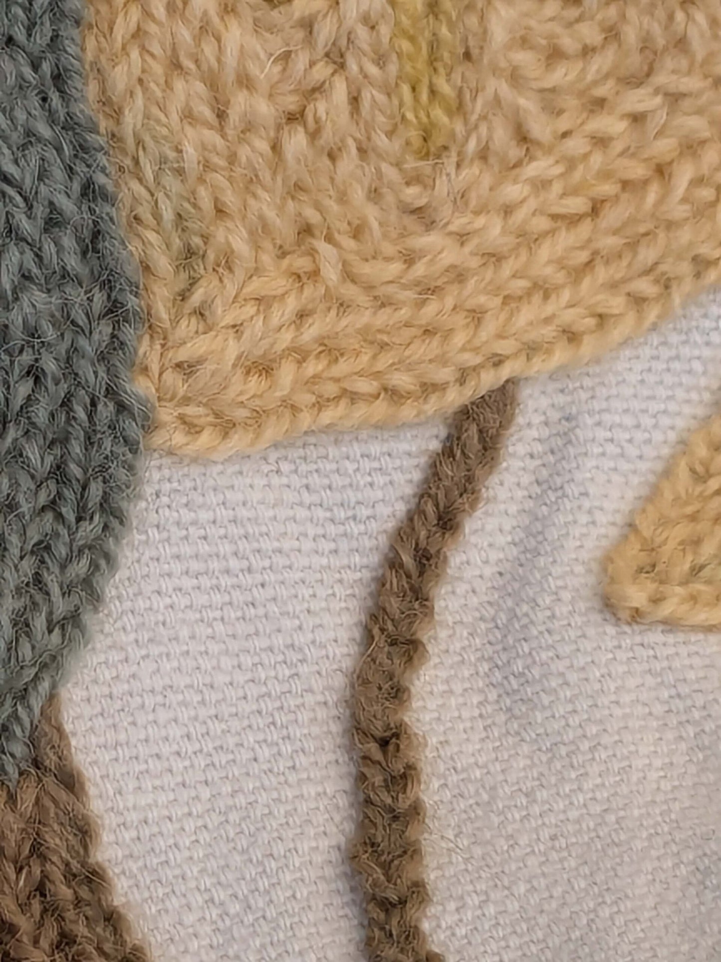 12 EV44 2.4yd x 55"w Scalamandre Antoine Blue and White Wool Crewel on Cotton Embroidery MSRP USD 338/Y