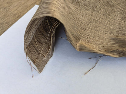 by yard Scalamandre Diffusion Taffeta Mocha Brown Iridescent Silk Taffeta Texture MSRP USD294/y