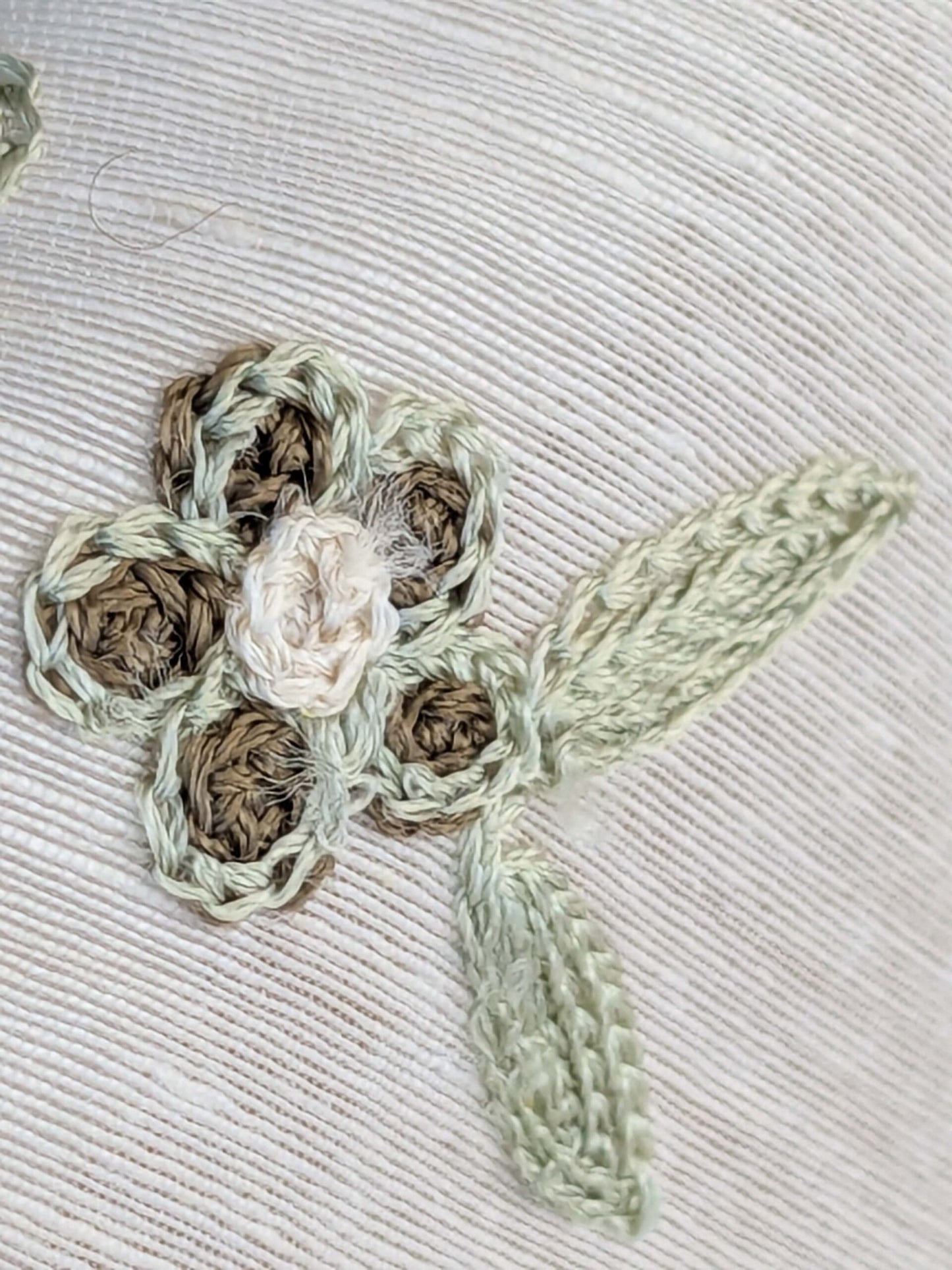 by yard Scalamandre Nirali Endive Dreamy Silk Linen Sheer with Embroidery Green on White Floral Silk Linen MSRP USD 238/y