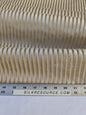 by yard Scalamandre Sofia Silk Velvet Stripe Sand and Bisque Silk Pile Light Brown MSRP USD478/y