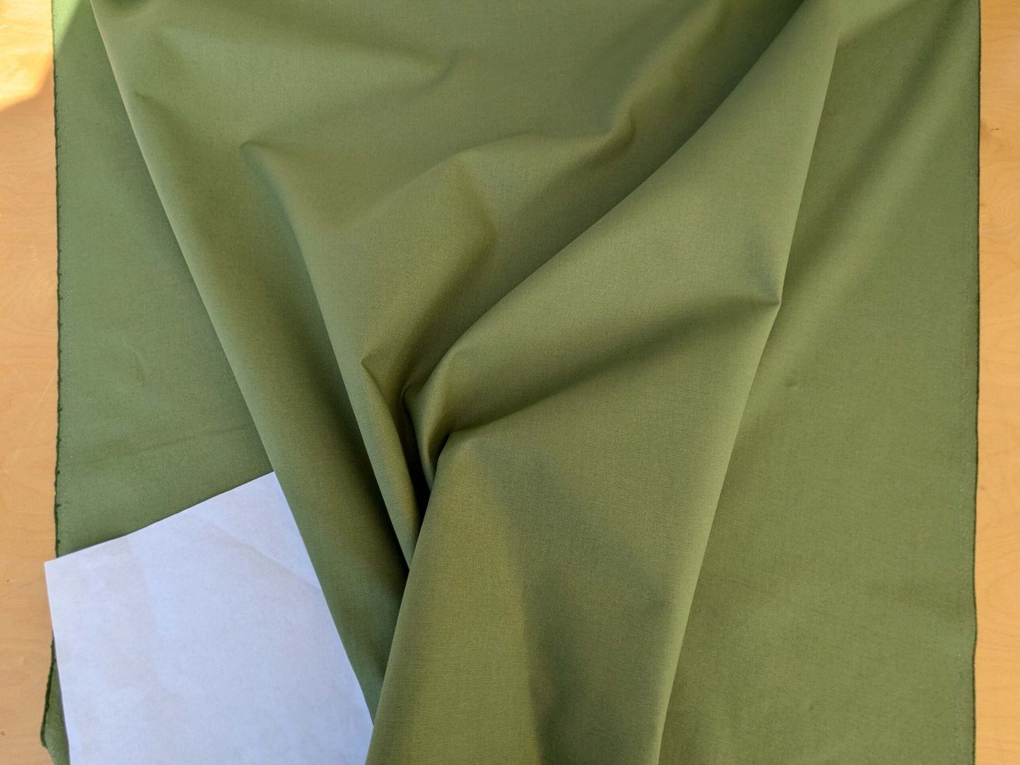 by yard Scalamandre Panarea Verdino Green Cotton Canvas Heavy Duty Plain Solid MSRP USD 58/Yard