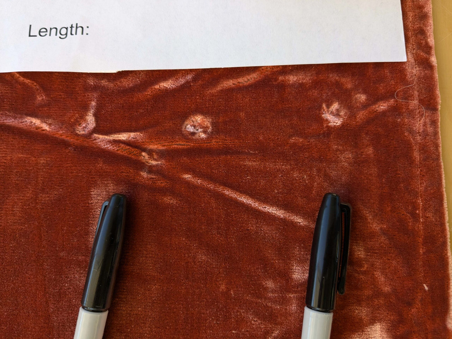 2.4yard with small stains Scalamandre Folio Coral Red Pink Superb Silk Velvet With Cuddly Silk Pile Yet Durable MSRP USD 566/y