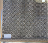 2.4 yard Scalamandre Colony Roma Raff Nero Beige Black Geometric Linen Velvet Geometric  MSRP USD 300+/Y