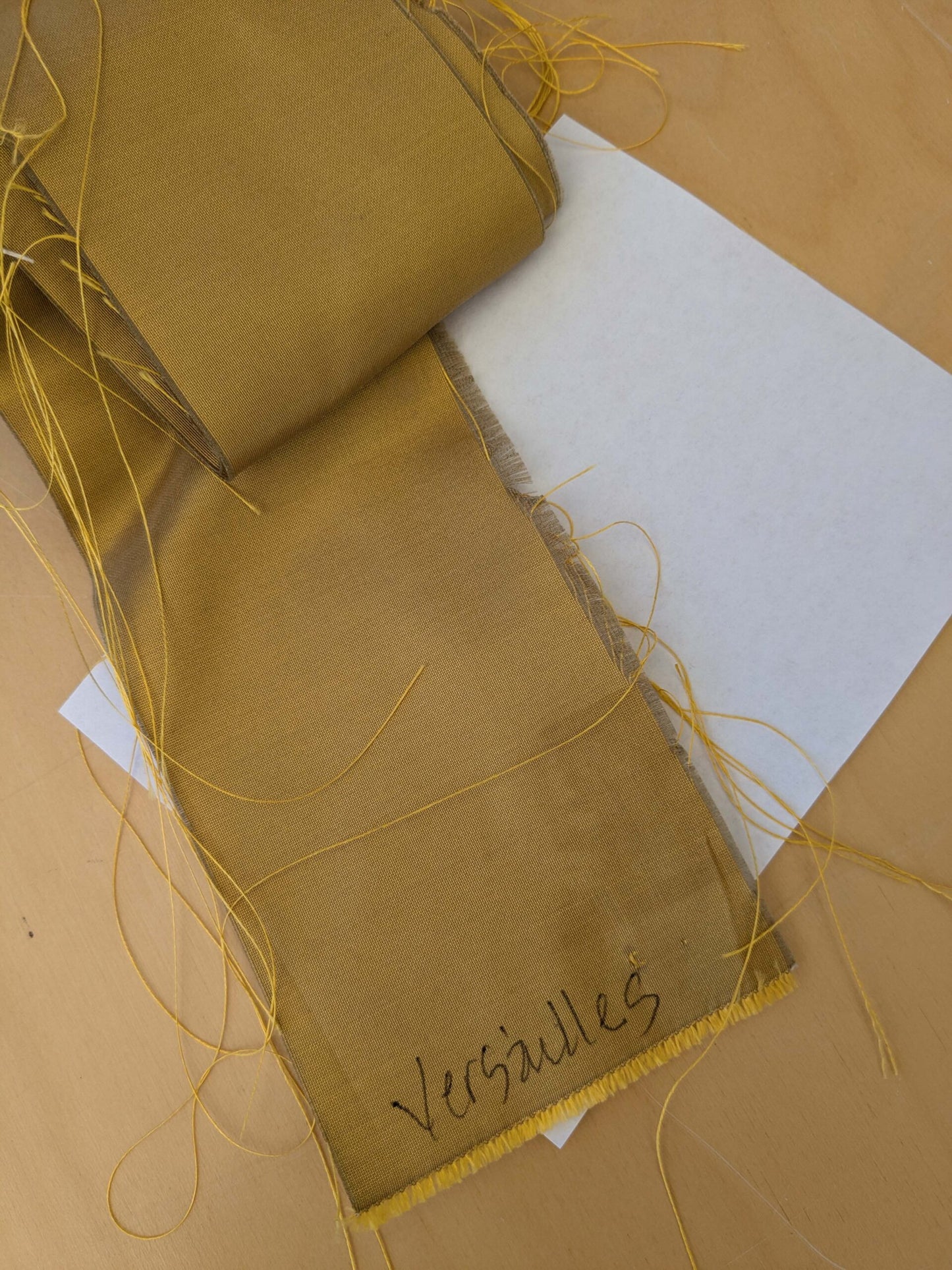 Scalamandre 100% Silk Taffeta Versailles Deep Antique Gold Old World Weavers MSRP USD 196/y