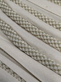 Scalamandre Rope Trim Silk - White
